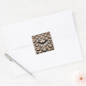 Vleermuizen Vierkante Sticker (Envelop)