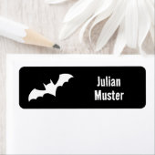 Vleermuizen - zwart | waterdicht etiket (Insitu)