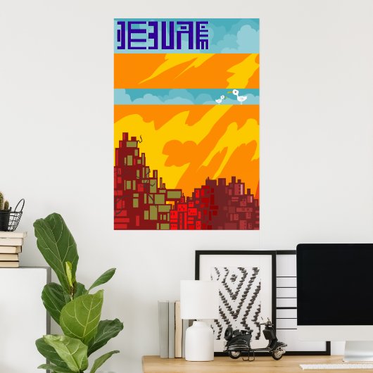 Vlees 2 poster (Thuiskantoor)