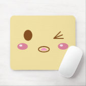 Vlees Bun Face Muismat (Met muis)