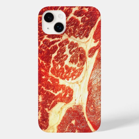 Vlees Case-Mate iPhone Case (Achterkant)