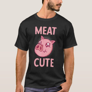Vlees Cute Slager Vlees Slagerij Winkel T-shirt