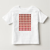 Vlees en bloed (Diamond Checkered) Kinder Shirts (Voorkant)