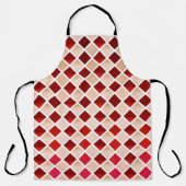 Vlees en bloed (Diamond Checkered) Schort (Voorkant)