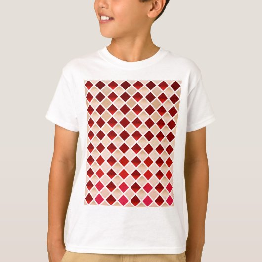 Vlees en bloed (Diamond Checkered) T-shirt (Voorkant)