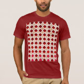 Vlees en bloed (Diamond Checkered) T-shirt (Voorkant)