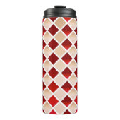 Vlees en bloed (Diamond Checkered) Thermosbeker (Voorkant)