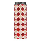 Vlees en bloed (Diamond Checkered) Thermosbeker (Achterkant)