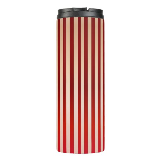 Vlees en bloed (strepen) thermosbeker (Achterkant)
