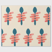 Vlees en spek cadeaupapier (Vlak)