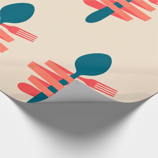 Vlees en spek cadeaupapier