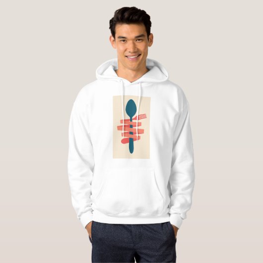 Vlees en spek hoodie (Voorkant volledig)