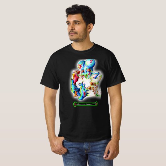 Vlees eten! t-shirt (Voorkant volledig)