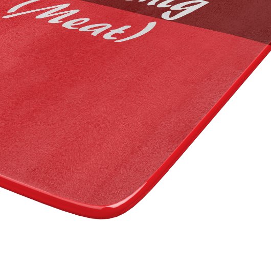 Vlees Fleishig Kosher Keuken Snijplank (Hoek)