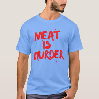 Vlees Is Moord citaat vriend T-shirt
