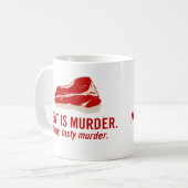 Vlees is Murder, smerig moord Koffiemok (Voorkant links)