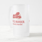 Vlees is Murder, smerig moord Matglas Bierpul (Voorkant links)
