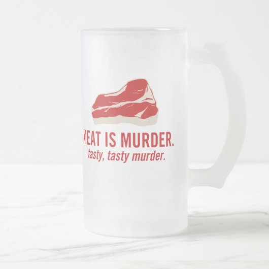 Vlees is Murder, smerig moord Matglas Bierpul (Rechts)