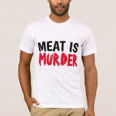 VLEES IS MURDER T-shirts (Voorkant)