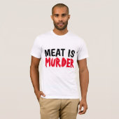 VLEES IS MURDER T-shirts (Voorkant volledig)