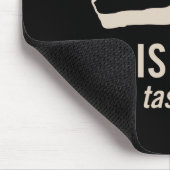 Vlees is Murder.  Tasty Murder Mousepad Muismat (Hoek)