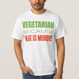 Vlees is vermoord - antivlees t-shirt