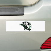 Vlees is vermoord bumpersticker (Op auto)