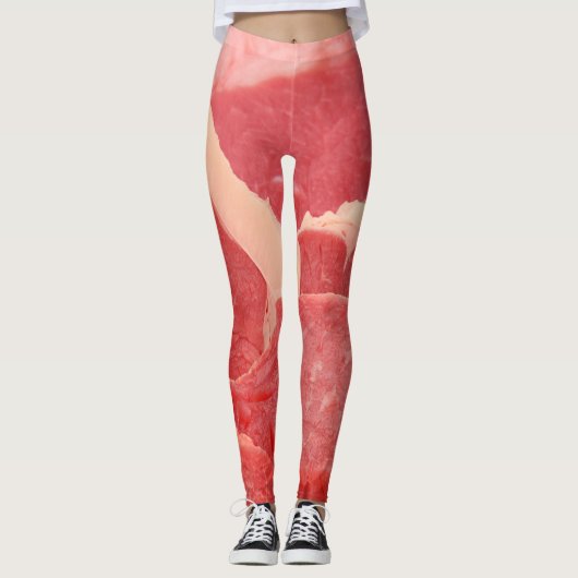 Vlees Leggings (Voorkant)