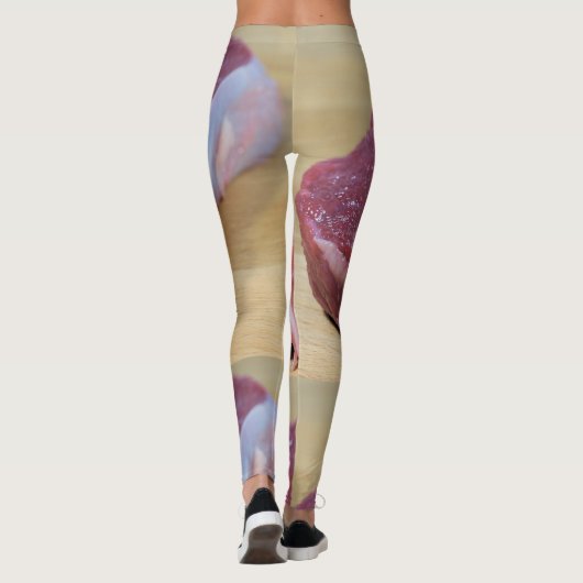 Vlees Leggings (Achterkant)