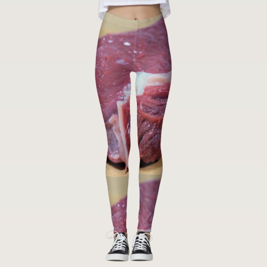 Vlees Leggings (Voorkant)