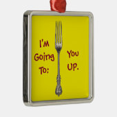 Vlees Metalen Ornament (Rechts)