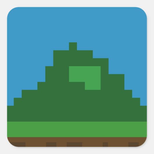 Vlees of gebladerte Sticker (Voorkant)