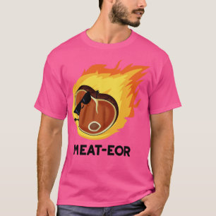 Vlees of grappig vlees Steak Pun T-shirt