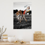 VLEES! Poster afdrukken (Keuken)