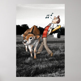 VLEES! Poster afdrukken