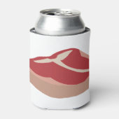 Vlees Rauwe Steak Vers eiwithoudende varkens Chop  Blikjeskoeler (Blikje Voorkant)