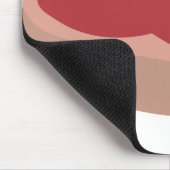 Vlees Rauwe Steak Vers eiwithoudende varkens Chop Muismat (Hoek)