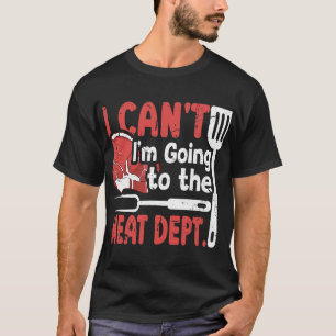 Vlees Roken Barbecue Grilling Lover BBQ Griller C T-shirt