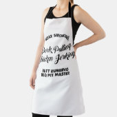 Vlees Roken Pork Pulling Pit Master Schort (Insitu)