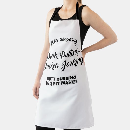 Vlees Roken Pork Pulling Pit Master Schort (Insitu)