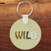 Vlees van in het wild levende dieren sleutelhanger (Voorkant)