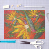 Vlees van paradise textuur, ontvapt tissuepapier (Craft)