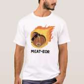 Vlees van schimmels Steak Pun T-shirt (Voorkant)
