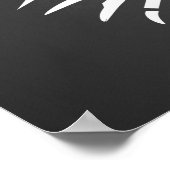 Vlees van slagerij van krabbenvissers snijdt kunst poster (Hoek)