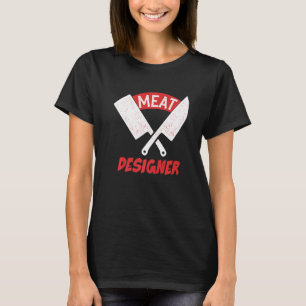 Vlees van vleesbeenderbakkervleesbeenderer t-shirt