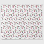 Vlees voor kerstpapier voor fijne kerstaven cadeaupapier (Vlak)