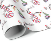 Vlees voor kerstpapier voor fijne kerstaven cadeaupapier (Rol Hoek)