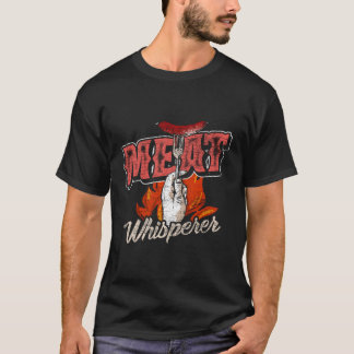 Vlees Whisperer Barbecue voor Kerstmis T-shirt