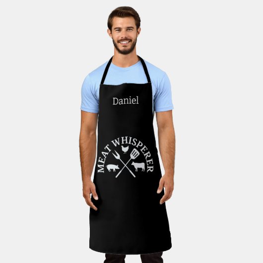 Vlees Whisperer Mannen Schort (Gedragen)