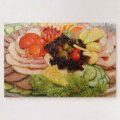 vleesbakpuzzel legpuzzel (Horizontaal)